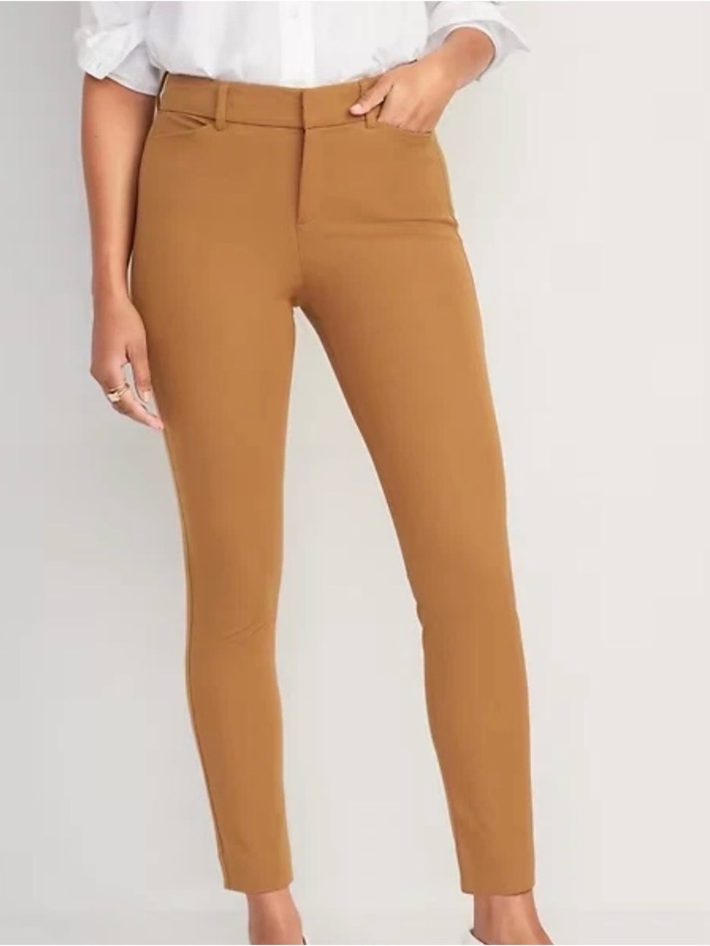 Old Navy Camel Skinny Pants Sz 8